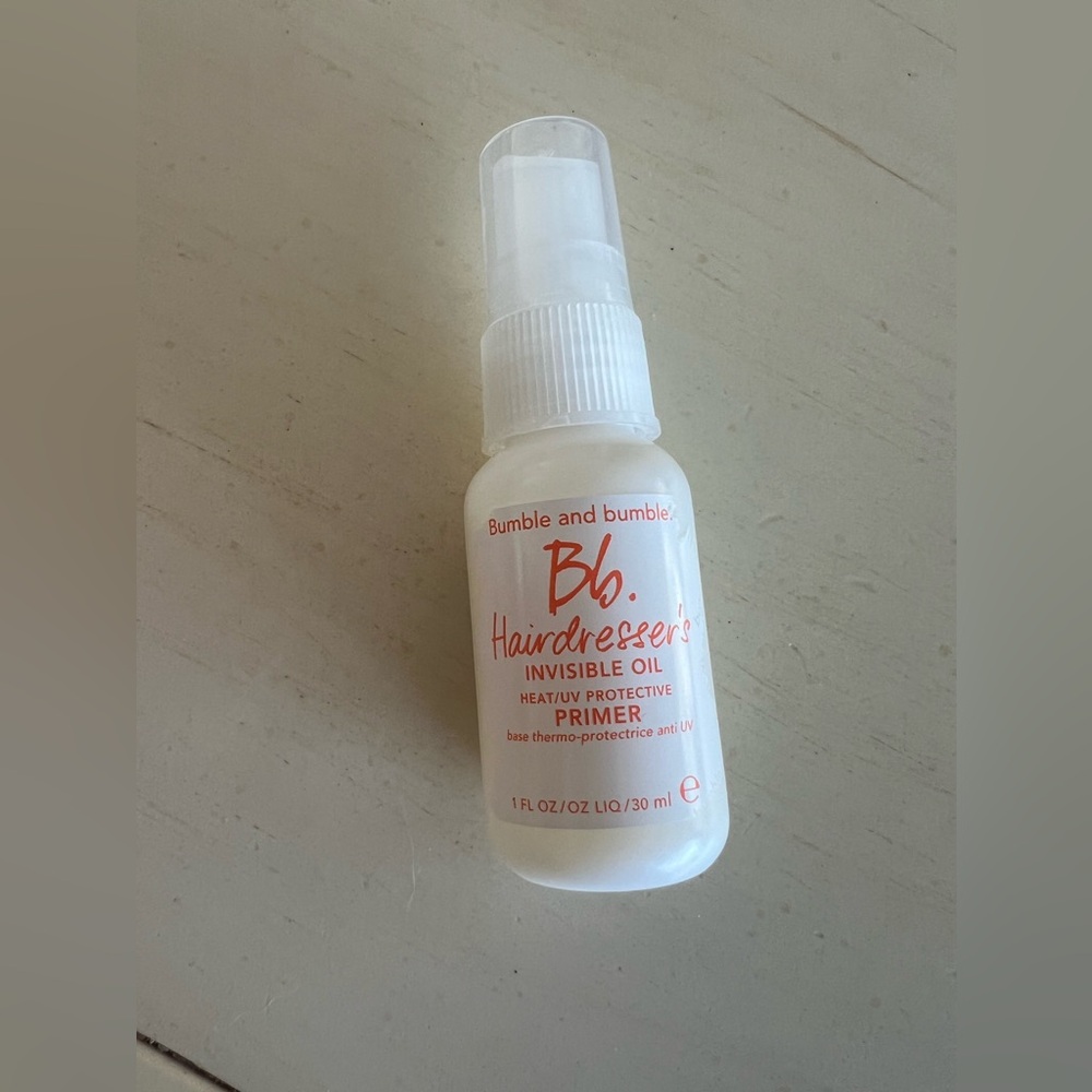 Bumble and Bumble heat protectant spray
